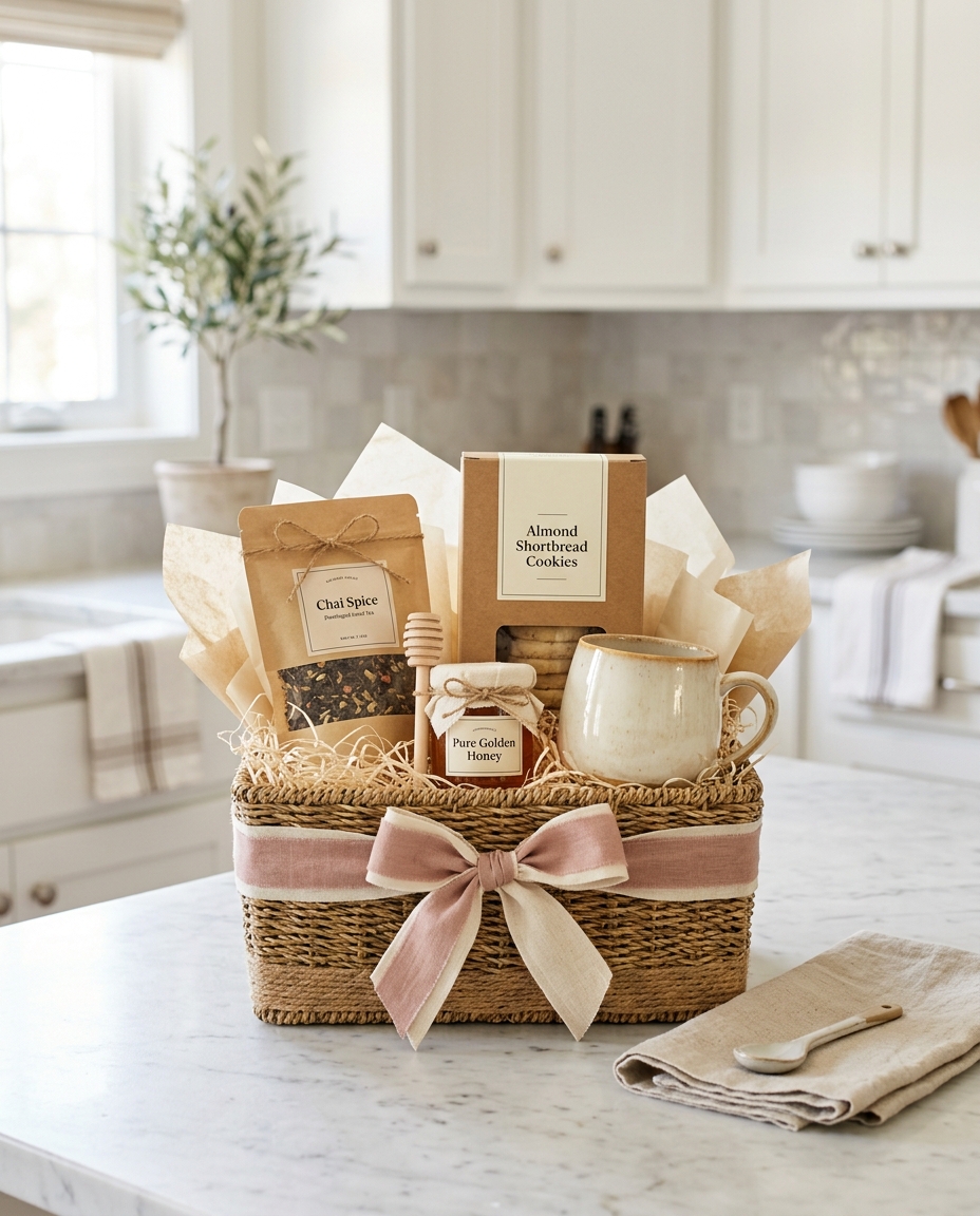 Gift baskets handmade by With Care by Denise