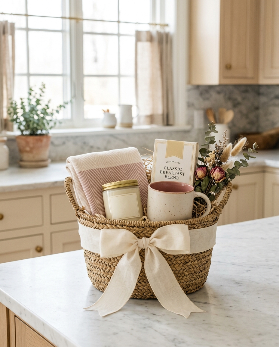 A Warm Welcome — gift basket by With Care by Denise